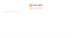 Desktop Screenshot of netropol.com.tr